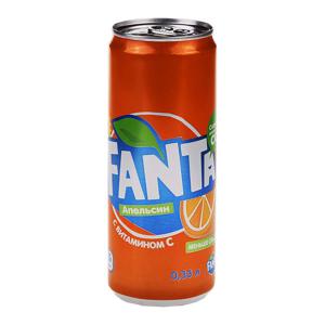 Напиток сильногазированный Fanta 0,33л