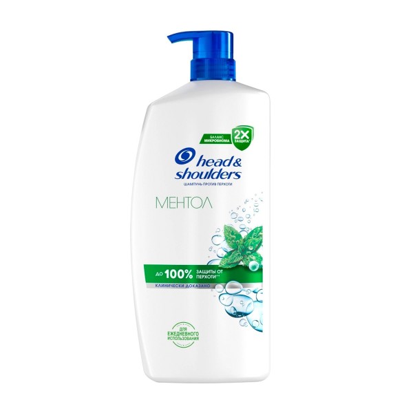 Шампунь Head & Shoulders против перхоти ментол 800мл