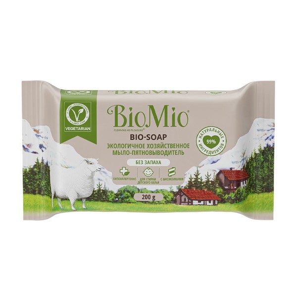 Мыло хозяйственное BioMio Bio-Soap Без запаха 200г