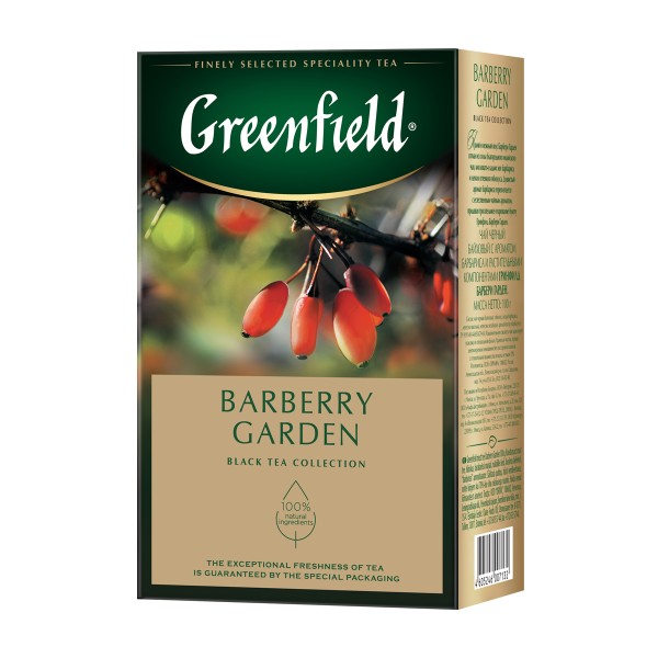 Чай черный Greenfield Barberry Garden 100г