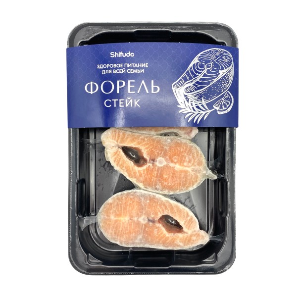 Стейк форели замороженный Шифудо