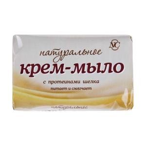 Крем-мыло Невская косметика Натуральное 90гр с протеинами шелка