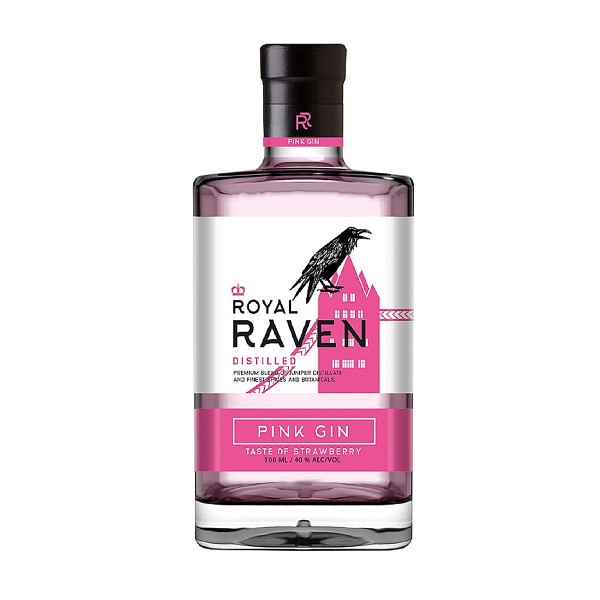 Джин Royal Raven Pink Россия 40% 0,5л