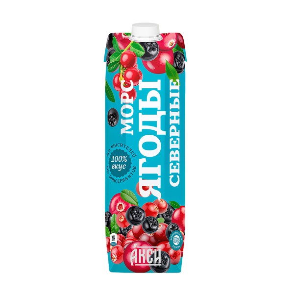Морс из северных ягод Акси 0,97л
