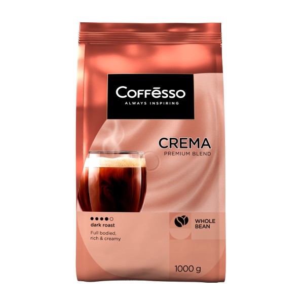 Кофе в зернах Coffesso Crema 1000г