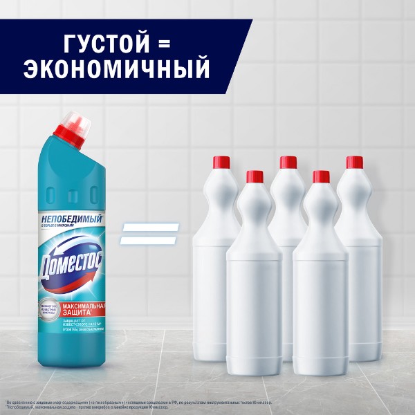Средство чистящее для унитаза Доместос 750мл свежесть атлантики