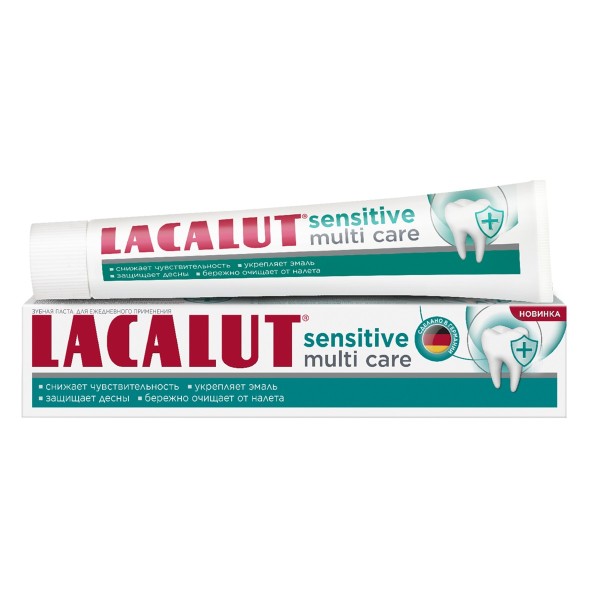 Паста зубная Lacalut Sensitive multi care 60г