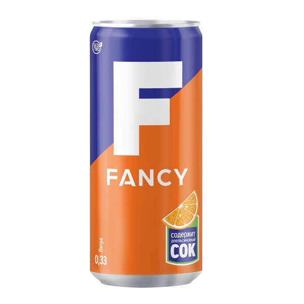 Напиток Fancy сильногазированный 0,33л