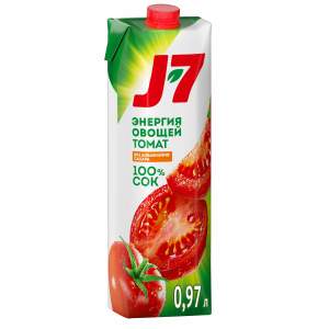Сок J-7 0,97л томат