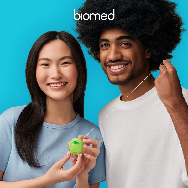 Зубная нить Biomed Dental Floss 50м мята и юдзу