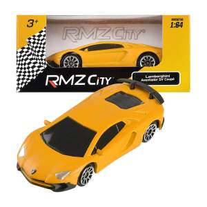 Машина Lamborghini Aventador RMZ City 1:64 металлическая Uni-Fortune
