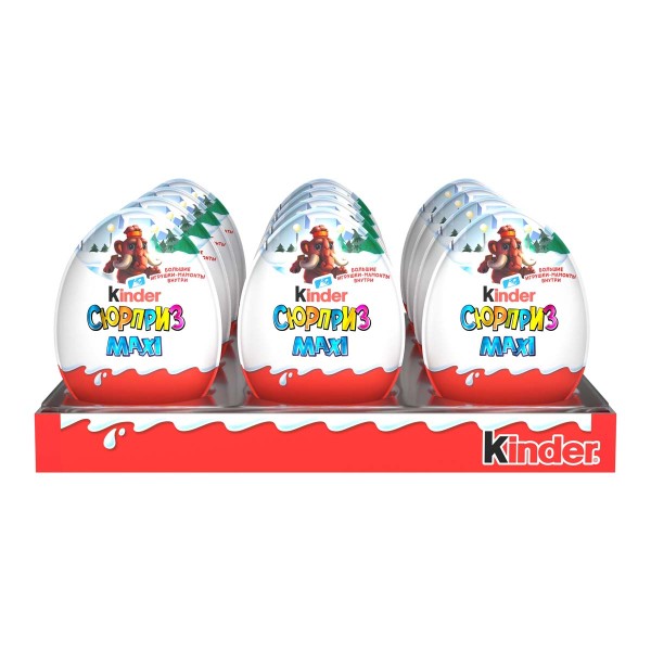 Яйцо шоколадное Kinder Сюрприз Maxi 100г