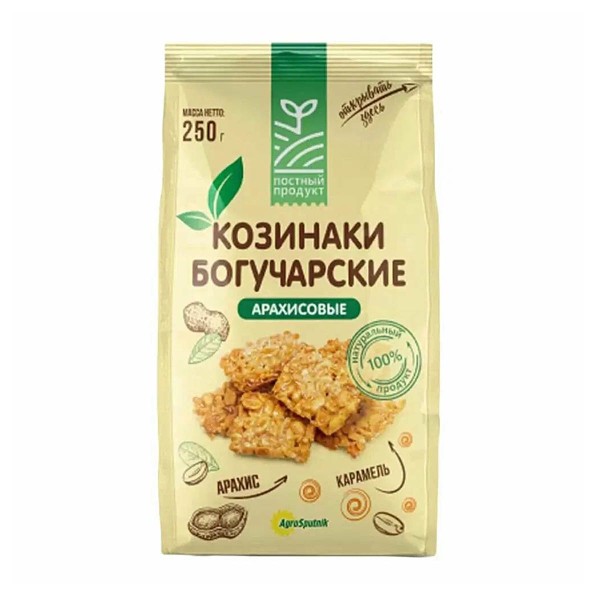 Козинаки Богучарские арахисовые 250г