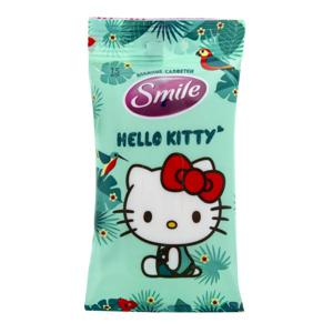 Салфетки влажные детские Hello Kitty 15шт