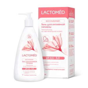 Гель для интимной гигиены Lactomed 200мл нежный уход за чувствительной кожей