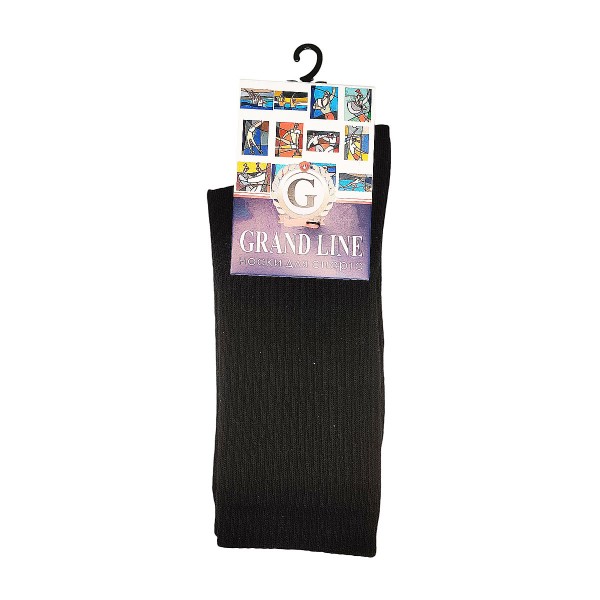 Носки для спорта Grand Line черный, р.25