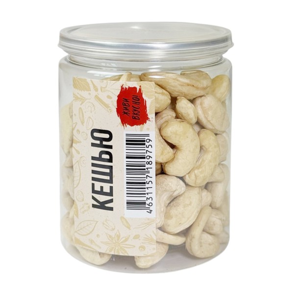 Кешью Живи вкусно очищенный 130г