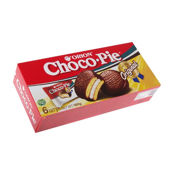 Печенье Choco Pie Orion 6штх30г