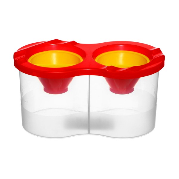 Стакан-непроливайка двойной ассорти Кокос