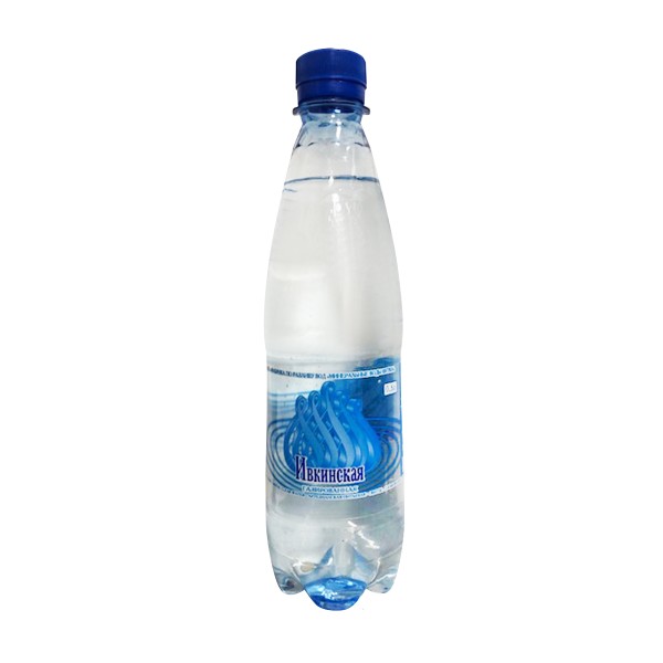 Вода питьевая газированная артезианская Ивкинская 0,5л