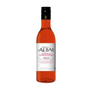Вино розовое сухое Castillo de Albai Garnacha Rosado Rioja 13% 0,187л