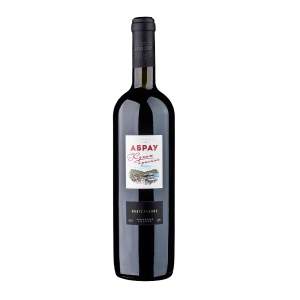 Вино красное полусладкое Купаж красный Абрау 12% 0,75л