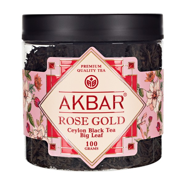 Чай черный Akbar Rose Gold 100г