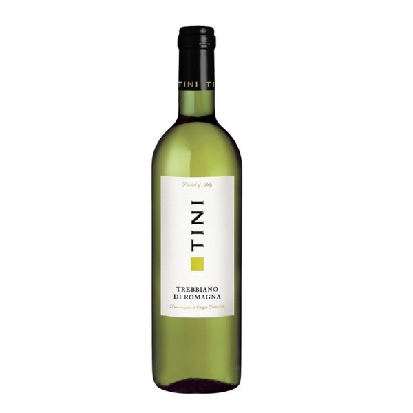 Вино Tini Trebbiano di Romagna белое сухое 12% 0,75л