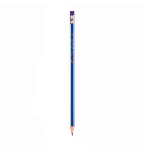 Карандаш GX-100 чернографитный HB с ластиком Brauberg