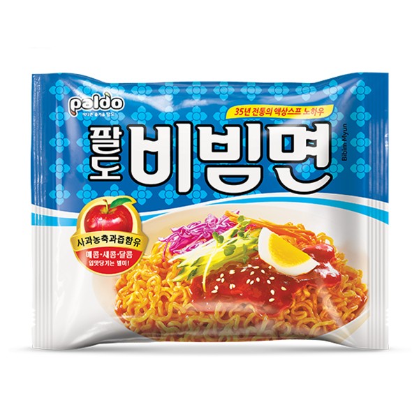 Лапша быстрого приготовления Пибим мен с кисло-сладким соусом 130г