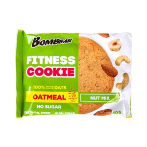 Печенье овсяное Fitness cookie Bombbar 40г ореховый микс