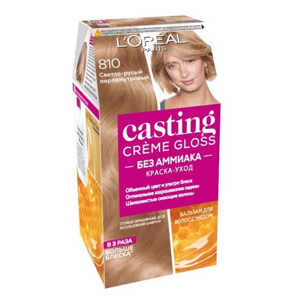 Краска для волос Loreal Casting Creme Gloss перламутровый русый