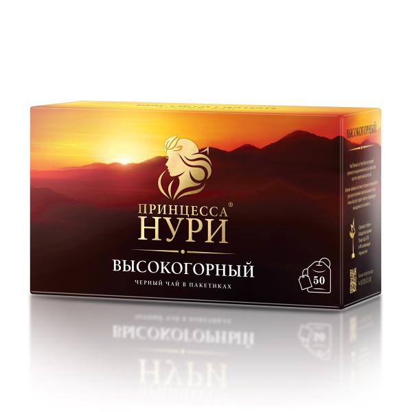 Чай черный Принцесса Нури высокогорный 50пак