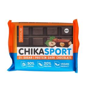 Шоколад Chika sport темный с фундуком Chikalab100г