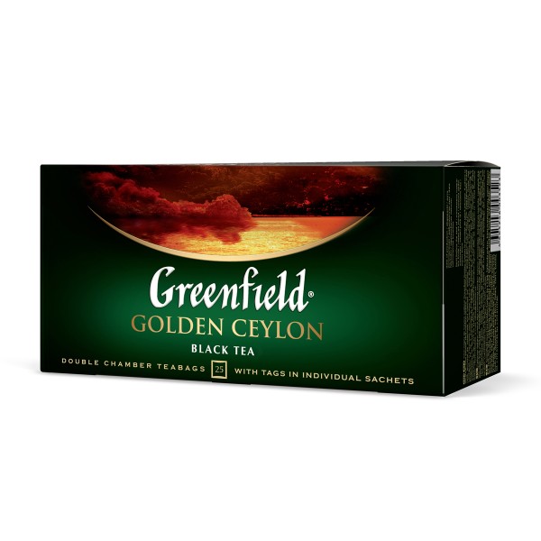 Чай черный Greenfield Golden Ceylon 25пак