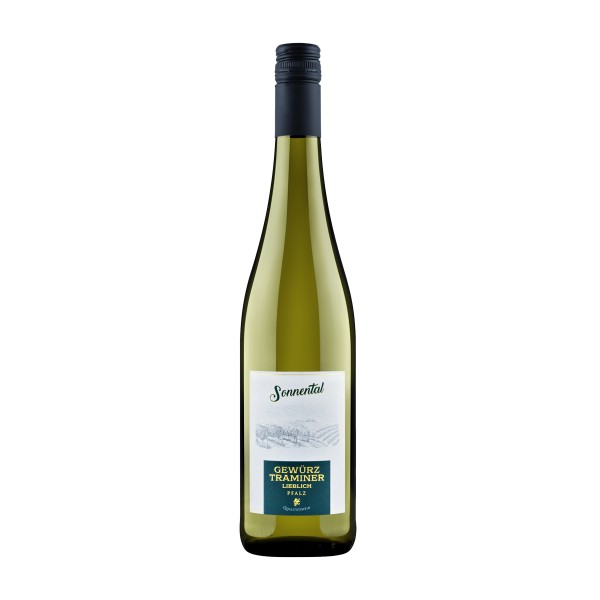 Вино белое полусухое Sonnental Riesling Pfalz 12,5% 0,75л