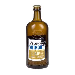 Пиво St.Peter’s Голд светлое безалкогольное 0,5л