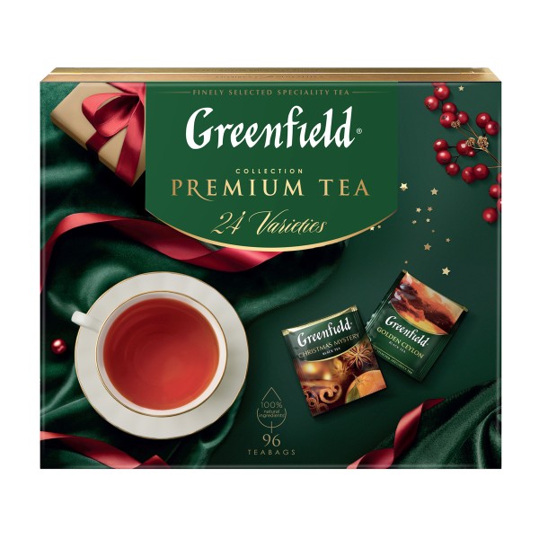 Набор Greenfield Коллекция чая и чайных напитков 24 вида