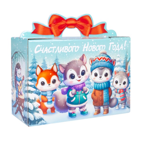 Новогодний подарок Потешные зверята Подарки Макси 500г