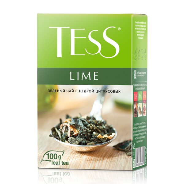 Чай зеленый Tess Lime 100г
