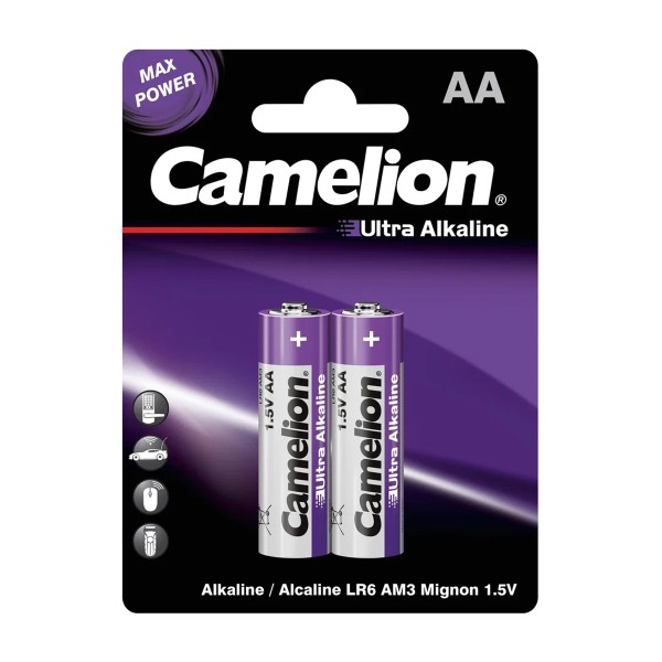 Батарейка Camelion Ultra Alkaline LR6 2шт