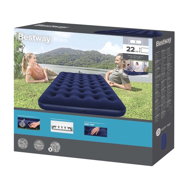 Матрас надувной Full 191х137х22см Bestway