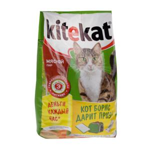 Корм для кошек Kitekat 1,9кг мясной пир