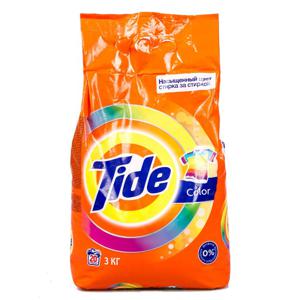 Порошок стиральный Tide 3кг Аква-пудра автомат color