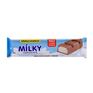 Шоколад Milky молочный со сливочной начинкой Snaq Fabriq 34г