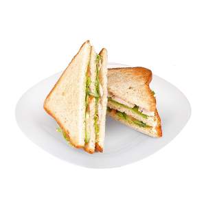 Сэндвич с копченостями 180г производство Макси