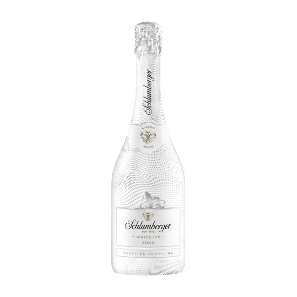 Вино игристое белое полусухое Schlumberger White Ice Secco Klassik 11% 0,75л