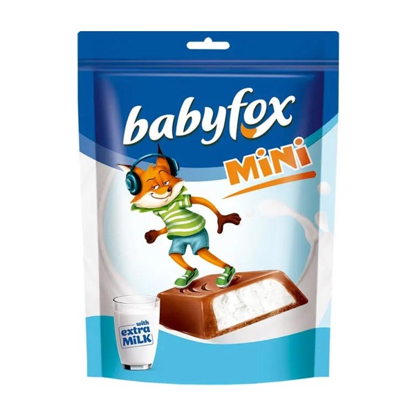 Шоколадные конфеты BabyFox с молочной начинкой 120г