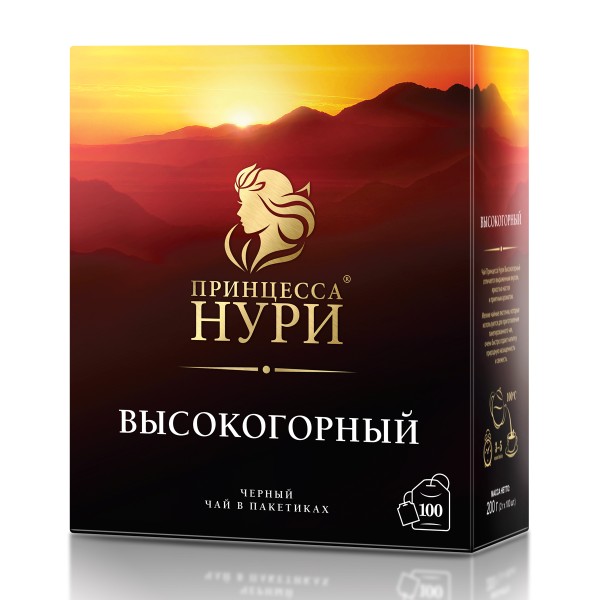 Чай черный Принцесса Нури высокогорный 100пак