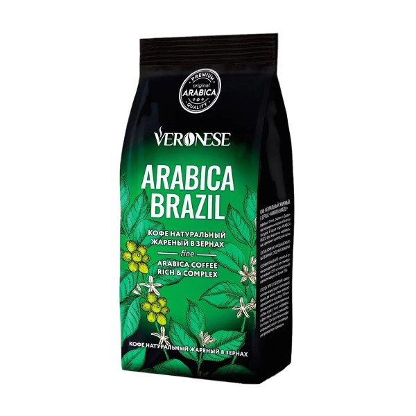 Кофе в зернах Veronese Arabica Brazil 1000г